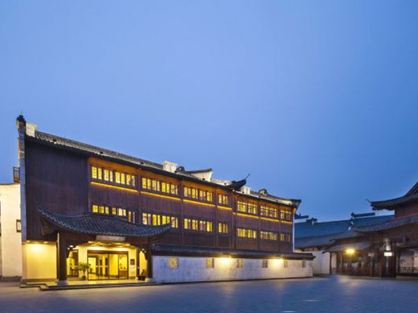 乌镇西栅景区内水市客舍