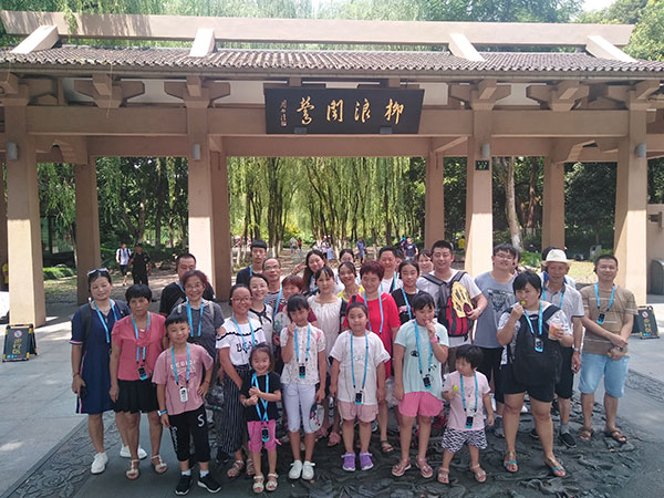 游客合影